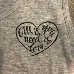 All You Need is Love Tank